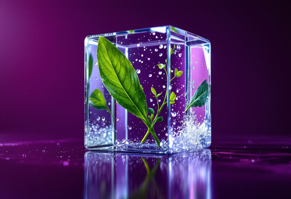 Botanical material set in clear resin. What is inside the pack and what the pack says about it are two separate obligations.